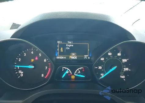 2017 Ford Escape Se из США, поврежденный, VIN 1FMCU9G97HUE59651